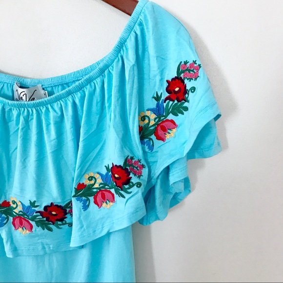 Vava by Joy Han Light Blue Keely Top - Picture 7 of 8